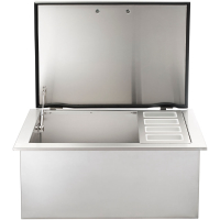 Built-In Ice Chest OPEN